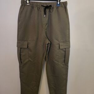 Men's Olive Cargo Pants